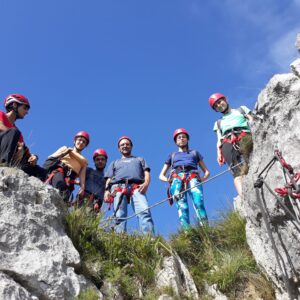 Ferrata de Liérganes por los rapeles