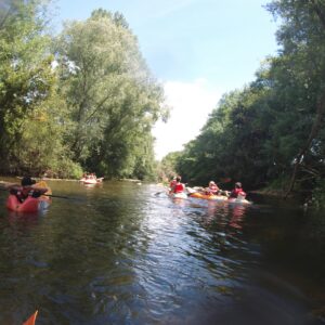 Descenso de la ría de Cubas